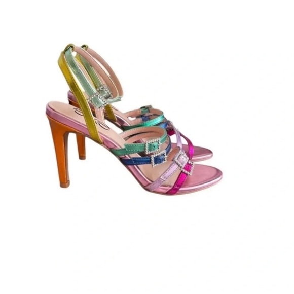 EXE REBECA 313 Multicolored High Heel Sandal - Picture 10 of 12